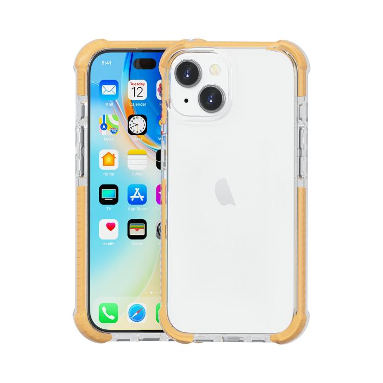 Four-corner Shockproof TPU Hybrid Acrylic Phone Case, For iPhone 15 Pro Max, For iPhone 15 Pro, For iPhone 15 Plus, For iPhone 15