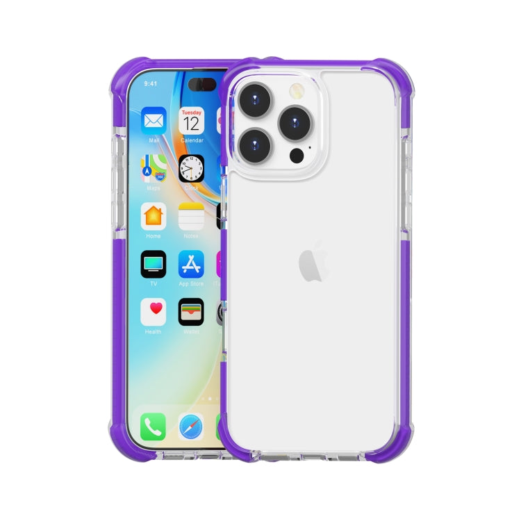 Four-corner Shockproof TPU Hybrid Acrylic Phone Case, For iPhone 16 Pro Max, For iPhone 16 Pro, For iPhone 16 Plus, For iPhone 16