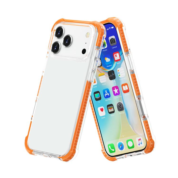 Four-corner Shockproof TPU Hybrid Acrylic Phone Case, For iPhone 17 Pro Max, For iPhone 17 Pro, For iPhone 17, For iPhone Air