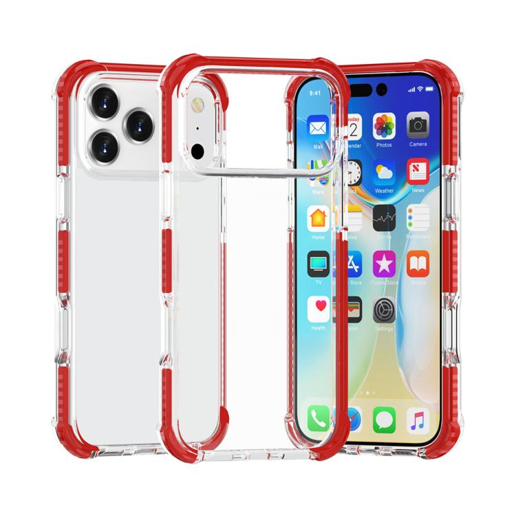 Four-corner Shockproof TPU Hybrid Acrylic Phone Case, For iPhone 17 Pro Max, For iPhone 17 Pro, For iPhone 17, For iPhone Air