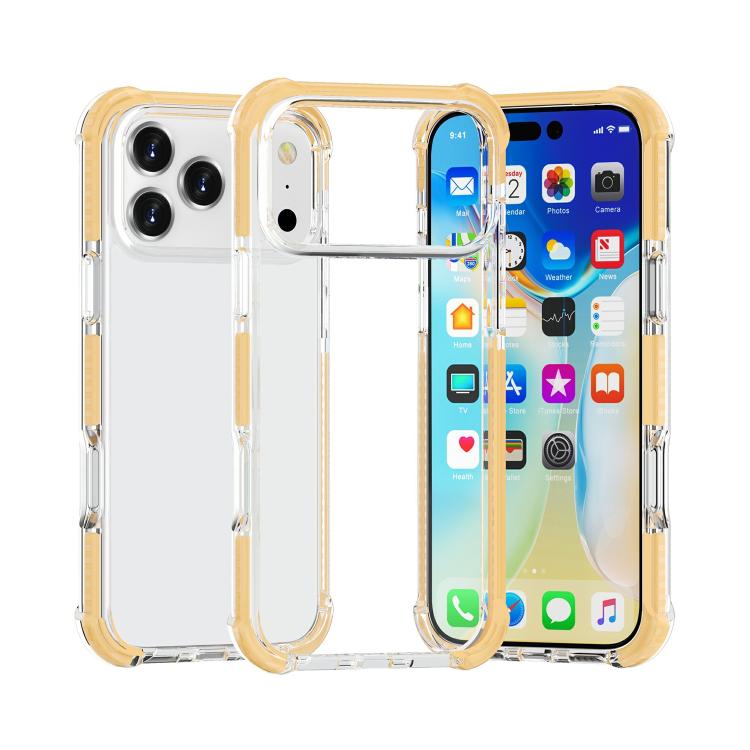 Four-corner Shockproof TPU Hybrid Acrylic Phone Case, For iPhone 17 Pro Max, For iPhone 17 Pro, For iPhone 17, For iPhone Air
