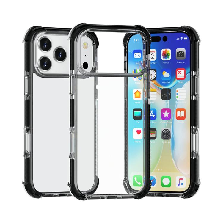 Four-corner Shockproof TPU Hybrid Acrylic Phone Case, For iPhone 17 Pro Max, For iPhone 17 Pro, For iPhone 17, For iPhone Air