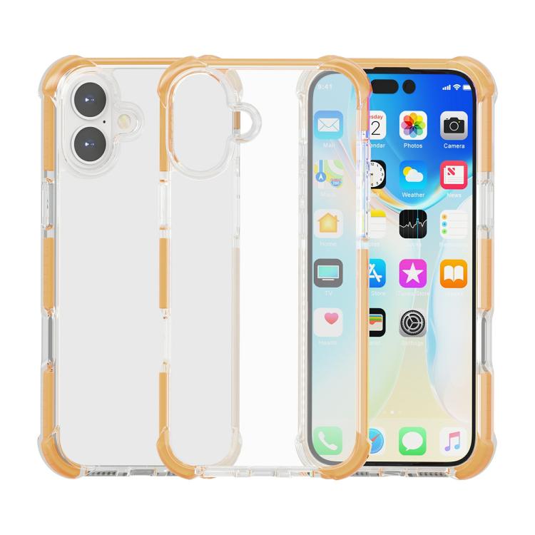 Four-corner Shockproof TPU Hybrid Acrylic Phone Case, For iPhone 17 Pro Max, For iPhone 17 Pro, For iPhone 17, For iPhone Air