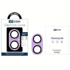 XDcase Armor Full-Coverage Frosted Metal Lens Ring Film