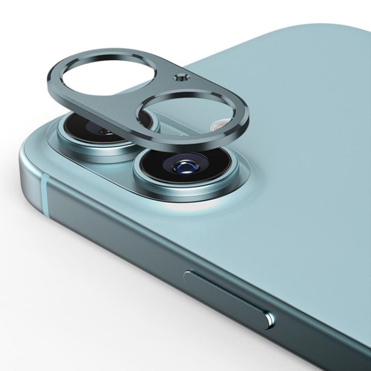 XDcase Titanium Alloy Hollow Camera Lens Protector, For iPhone 16 / 16 Plus