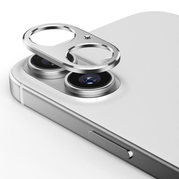 XDcase Titanium Alloy Hollow Camera Lens Protector, For iPhone 16 / 16 Plus