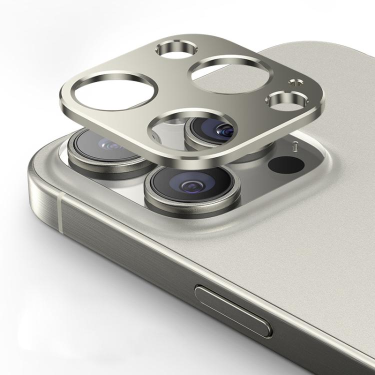 XDcase Titanium Alloy Hollow Camera Lens Protector, For iPhone 15 Pro / 15 Pro Max