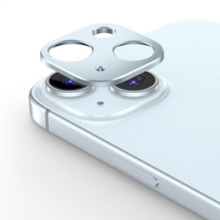 XDcase Titanium Alloy Hollow Camera Lens Protector, For iPhone 15 / 15 Plus