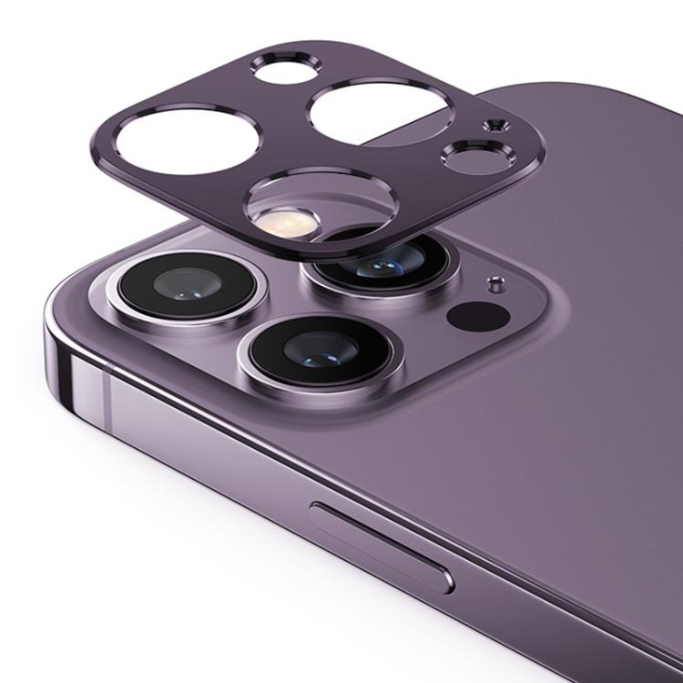 XDcase Titanium Alloy Hollow Camera Lens Protector, For iPhone 14 Pro / 14 Pro Max