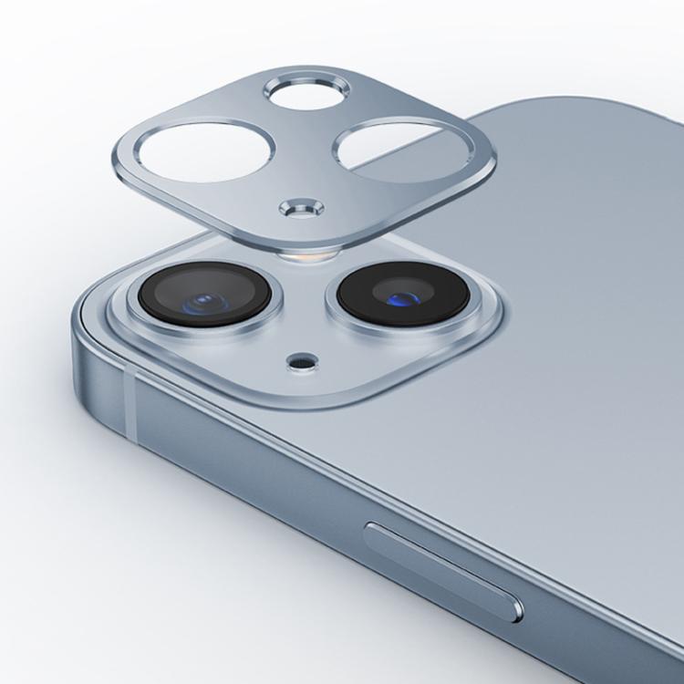 XDcase Titanium Alloy Hollow Camera Lens Protector, For iPhone 14 / 14 Plus