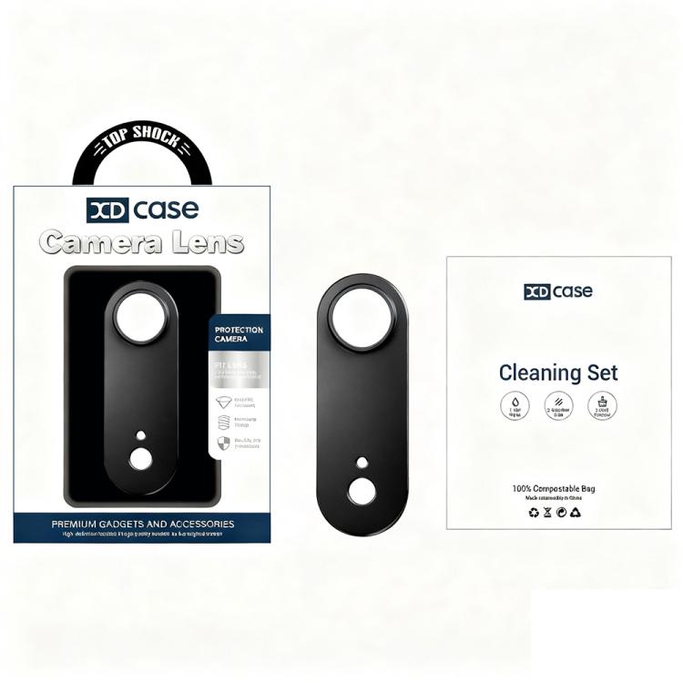 XDcase Titanium Alloy Hollow Camera Lens Protector, For iPhone Air