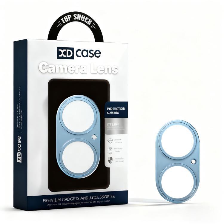 XDcase Titanium Alloy Hollow Camera Lens Protector, For iPhone 17