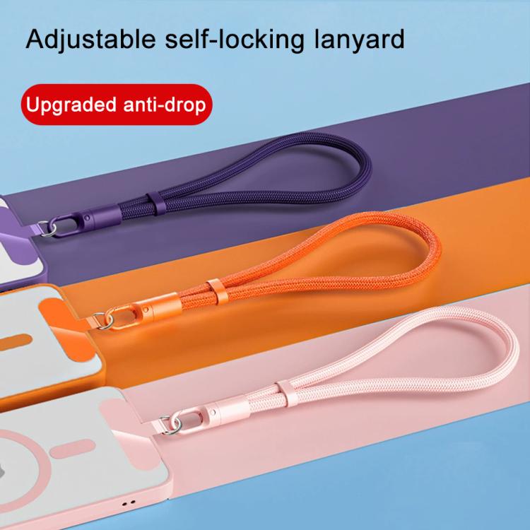 XDcase 7mm Polyester Rope with Gasket Adjustable Mobile Phone Wrist Lanyard