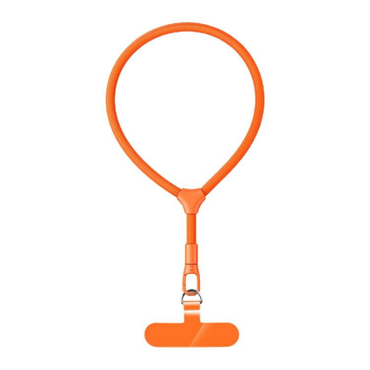 Racket Shape 7mm Polyester Rope with Gasket Adjustable Phone Wrist Lanyard