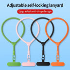 XDcase Racket Shape 7mm Polyester Rope with Gasket Adjustable Phone Wrist Lanyard