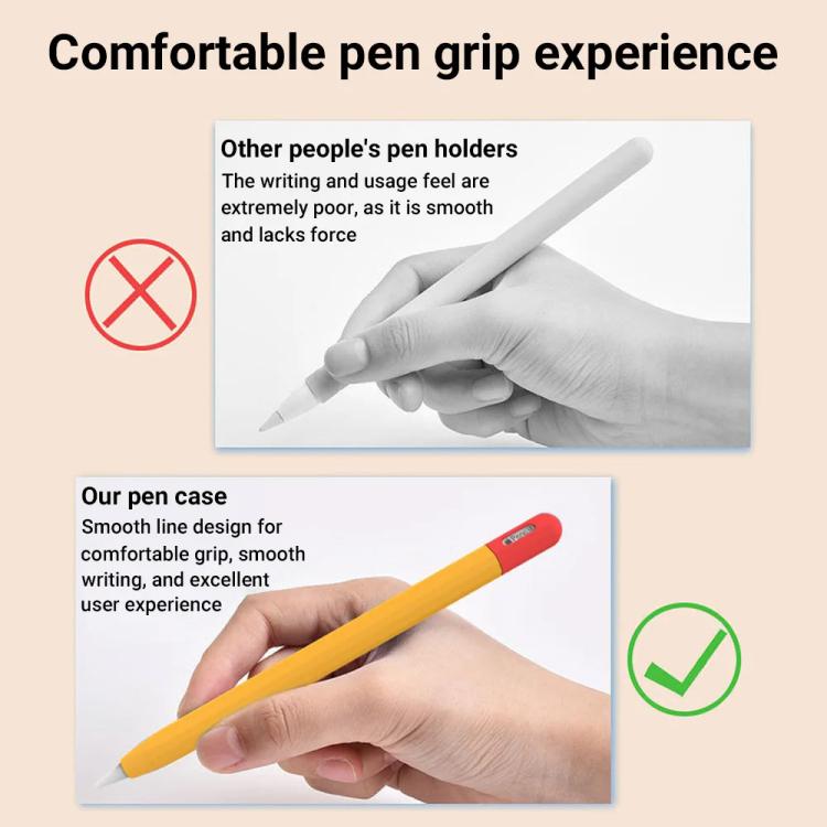 XDcase Contrast Color Silicone Protective Stylus Pen Case