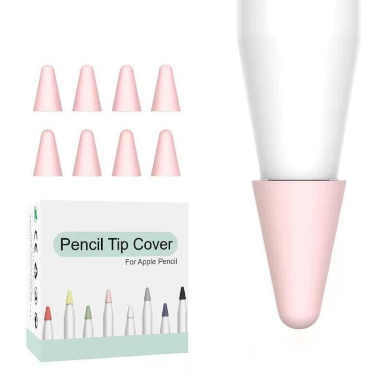 XDcase 8pcs / Set Non-slip Silent Silicone Stylus Tip Cover