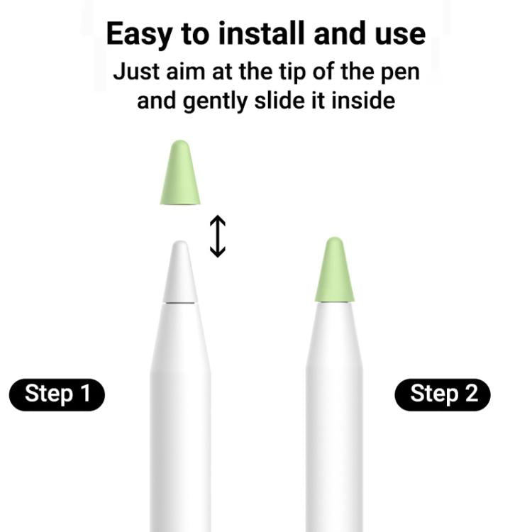 XDcase 8pcs / Set Non-slip Silent Silicone Stylus Tip Cover