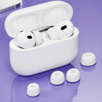 XDcase 4 Pairs Silicone Earplugs with Pressure Relief Holes L / M / S / XS Size, L / M / S / XS