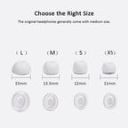XDcase 3 Pairs Silicone Earplugs with Pressure Relief Holes L / M / S Size, L / M / S