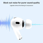 XDcase 3 Pairs Silicone Earplugs with Pressure Relief Holes L / M / S Size, L / M / S