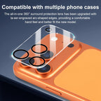 XDcase Silkscreen Integrated Tempered Glass Back Camera Film, For iPhone 17 Pro Max, For iPhone 17 Pro, For iPhone 17, For iPhone Air, For iPhone 16 Pro / 16 Pro Max, For iPhone 16 / 16 Plus, For iPhone 15 Pro / 15 Pro Max, For iPhone 15 / 15 Plus     ...