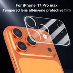 XDcase Transparent Integrated Tempered Glass Camera Film, For iPhone 17 Pro Max, For iPhone 17 Pro, For iPhone 17, For iPhone Air, For iPhone 16 Pro / 16 Pro Max, For iPhone 16 / 16 Plus, For iPhone 15 Pro / 15 Pro Max, For iPhone 15 / 15 Plus         ...