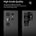 XDcase Titanium Alloy Hollow Camera Lens Protector
