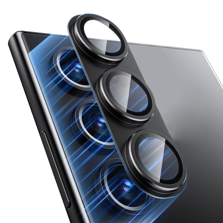XDcase Frosted Armor Metal + Tempered Glass Camera Lens Film, For Samsung Galaxy S25 5G, For Samsung Galaxy S25+ 5G, For Samsung Galaxy S25 Ultra 5G, For Samsung Galaxy S24 Ultra 5G, For Samsung Galaxy S24+ 5G, For Samsung Galaxy S24 5G