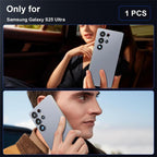 XDcase Frosted Armor Metal + Tempered Glass Camera Lens Film