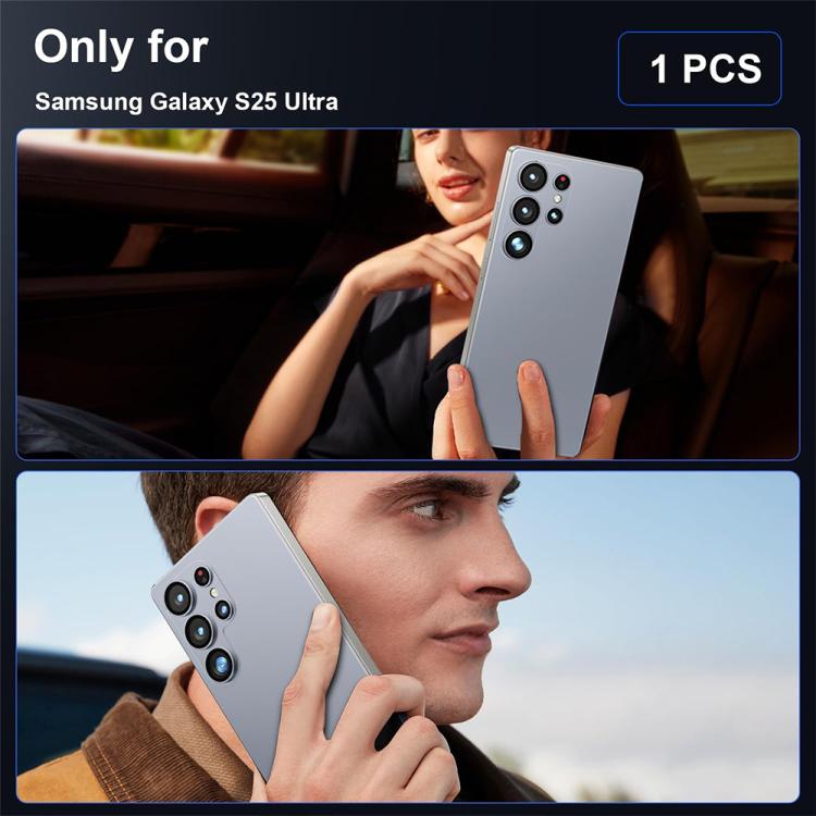 XDcase Frosted Armor Metal + Tempered Glass Camera Lens Film