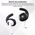 XDcase 3 Pairs Silicone Anti-slip Sports Ear Caps with Storage Case & Carabiner