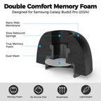 XDcase 3 Pairs Silicone Ear Tips with Storage & Cleaning Kit