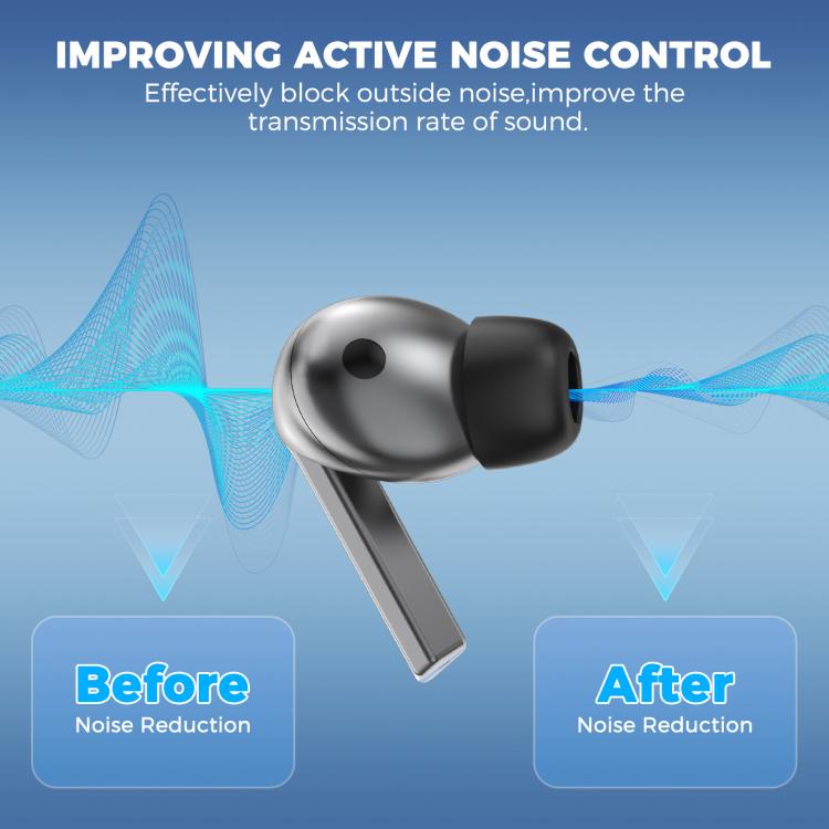 XDcase 3 Pairs Silicone Ear Tips with Storage & Cleaning Kit