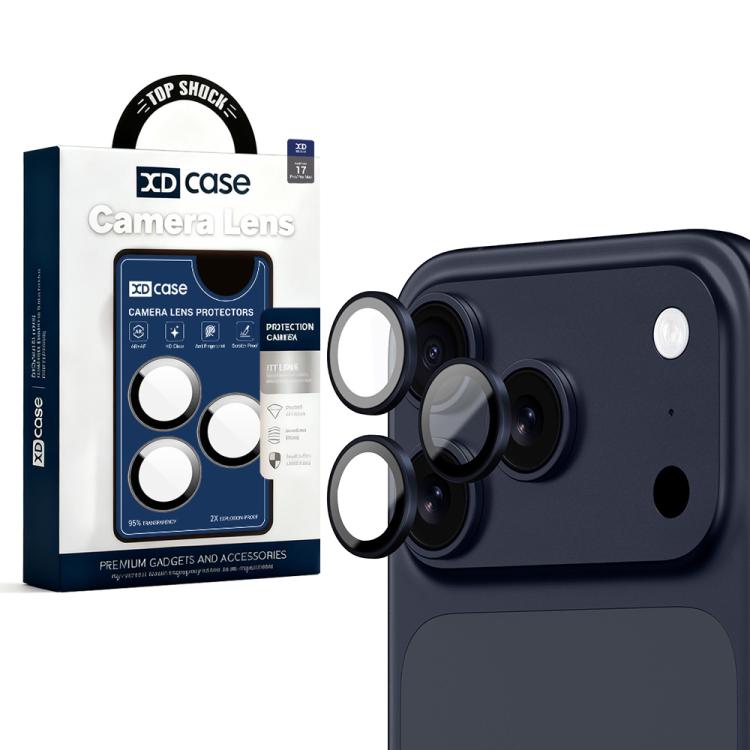 XDcase AF + AR Hawkeye Camera Lens Protector with Alignment Tool, For iPhone 17 Pro Max, For iPhone 17 Pro