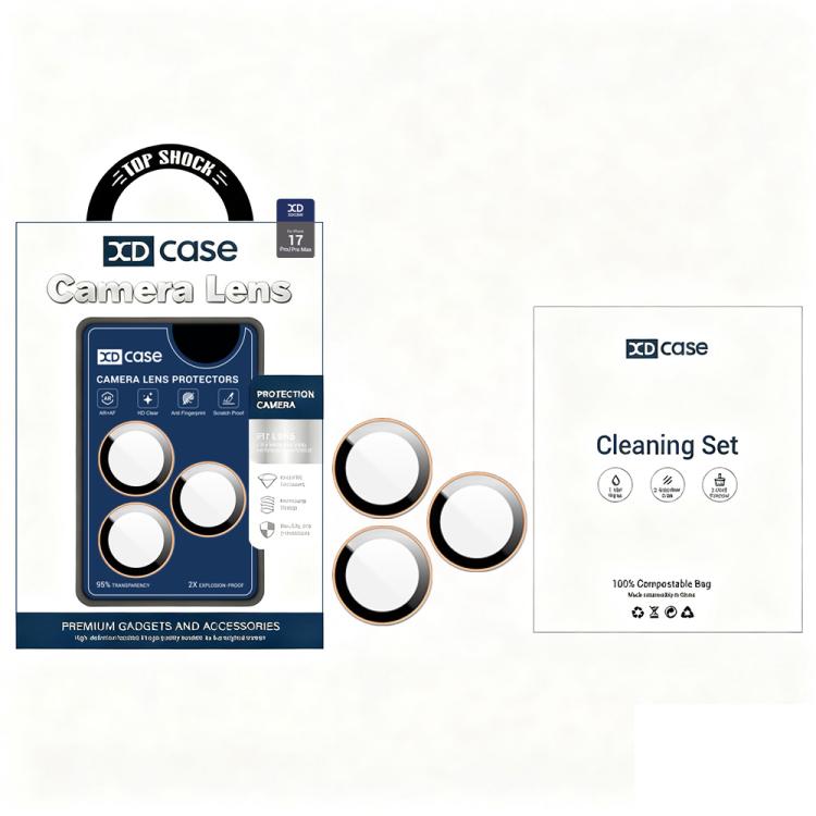 XDcase AF + AR Hawkeye Camera Lens Protector with Alignment Tool, For iPhone 17 Pro Max, For iPhone 17 Pro