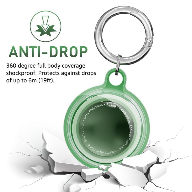 XDcase 2 Pack Full-cover Waterproof TPU Protective Case with Keychain