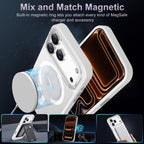XDcase Metal Lens Frame Skin Feel Magnetic Phone Case, For iPhone 17 Pro Max, For iPhone 17 Pro, For iPhone 17