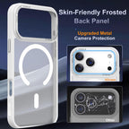 XDcase Metal Lens Frame Skin Feel Magnetic Phone Case, For iPhone 17 Pro Max, For iPhone 17 Pro, For iPhone 17
