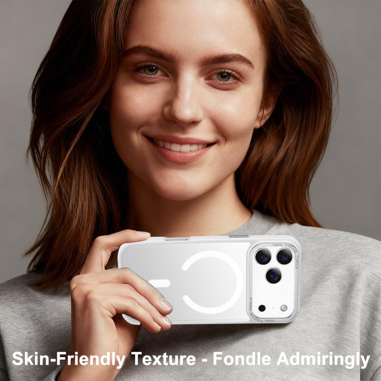 XDcase Metal Lens Frame Skin Feel Magnetic Phone Case, For iPhone 17 Pro Max, For iPhone 17 Pro, For iPhone 17