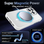 XDcase Metal Lens Frame Skin Feel Magnetic Phone Case, For iPhone 16 Pro Max, For iPhone 16 Pro, For iPhone 15 Pro Max, For iPhone 15 Pro