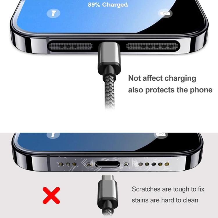 XDcase 2pcs Metal Dust Mesh Earpiece Dustproof Sticker, For iPhone 17 Pro Max