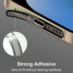 XDcase 2pcs Metal Dust Mesh Earpiece Dustproof Sticker, For iPhone 17 Pro Max