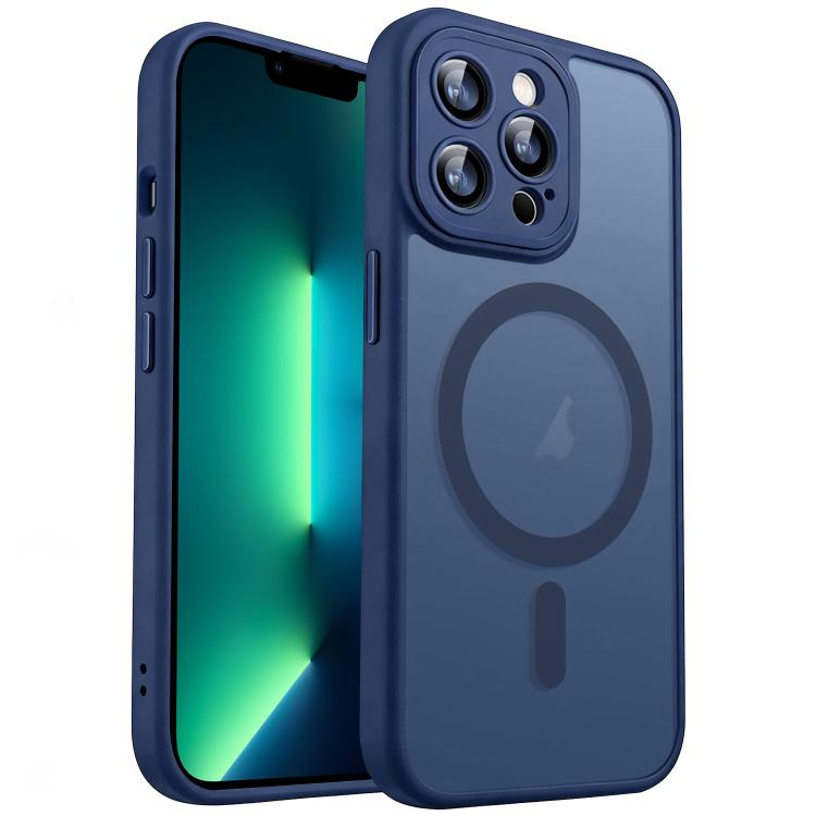 XDcase Skin Feel Magnetic Frosted Phone Case with Lens Film, For iPhone 14 Plus, For iPhone 14, For iPhone 14 Pro, For iPhone 14 Pro Max, For iPhone 13 Pro Max, For iPhone 13 Pro, For iPhone 13, For iPhone 12, For iPhone 12 Pro Max