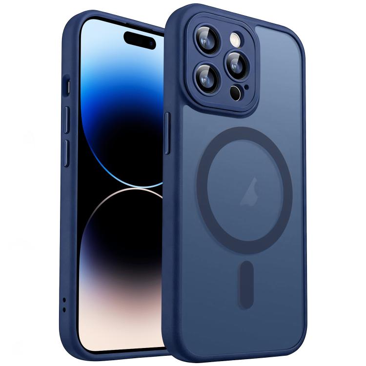 XDcase Skin Feel Magnetic Frosted Phone Case with Lens Film, For iPhone 14 Plus, For iPhone 14, For iPhone 14 Pro, For iPhone 14 Pro Max, For iPhone 13 Pro Max, For iPhone 13 Pro, For iPhone 13, For iPhone 12, For iPhone 12 Pro Max