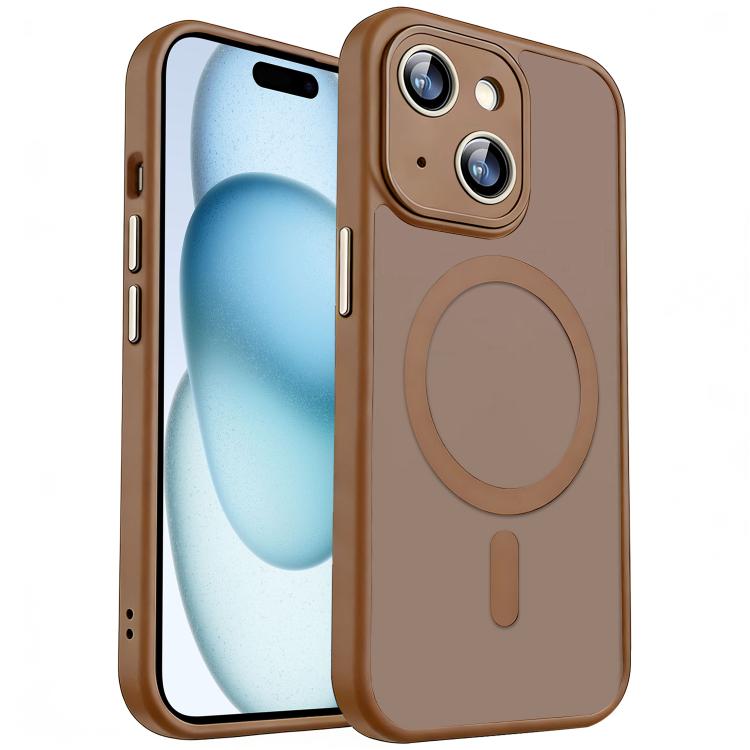 XDcase Skin Feel Magnetic Frosted Phone Case with Lens Film, For iPhone 16e, For iPhone 16 Pro Max, For iPhone 16 Pro, For iPhone 16 Plus, For iPhone 16, For iPhone 15 Pro Max, For iPhone 15 Pro, For iPhone 15 Plus, For iPhone 15