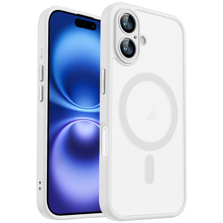 XDcase Skin Feel Magnetic Frosted Phone Case with Lens Film, For iPhone 16e, For iPhone 16 Pro Max, For iPhone 16 Pro, For iPhone 16 Plus, For iPhone 16, For iPhone 15 Pro Max, For iPhone 15 Pro, For iPhone 15 Plus, For iPhone 15