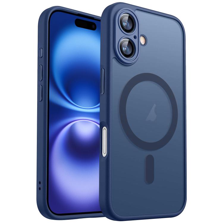XDcase Skin Feel Magnetic Frosted Phone Case with Lens Film, For iPhone 16e, For iPhone 16 Pro Max, For iPhone 16 Pro, For iPhone 16 Plus, For iPhone 16, For iPhone 15 Pro Max, For iPhone 15 Pro, For iPhone 15 Plus, For iPhone 15