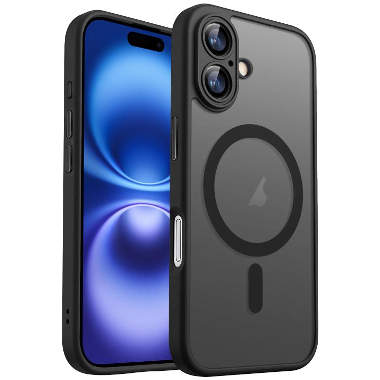 XDcase Skin Feel Magnetic Frosted Phone Case with Lens Film, For iPhone 16e, For iPhone 16 Pro Max, For iPhone 16 Pro, For iPhone 16 Plus, For iPhone 16, For iPhone 15 Pro Max, For iPhone 15 Pro, For iPhone 15 Plus, For iPhone 15