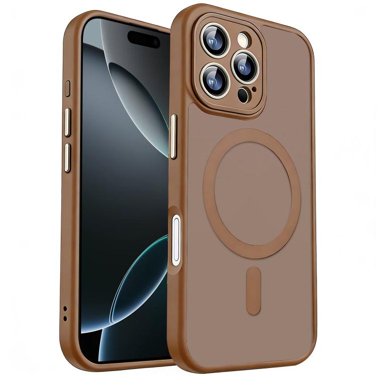 XDcase Skin Feel Magnetic Frosted Phone Case with Lens Film, For iPhone 16e, For iPhone 16 Pro Max, For iPhone 16 Pro, For iPhone 16 Plus, For iPhone 16, For iPhone 15 Pro Max, For iPhone 15 Pro, For iPhone 15 Plus, For iPhone 15
